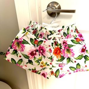 Janie and Jack floral shorts!!